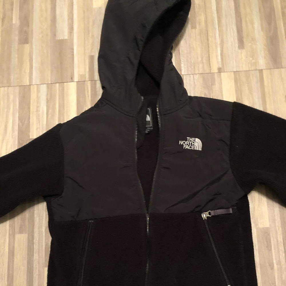 North face boys size medium fleece hoodie